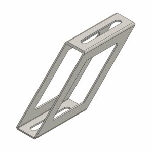 ESPACEUR DE SUPPORT D'ÉCHAPPEMENT ROTAX MINI - NOIR GAUFRÉ