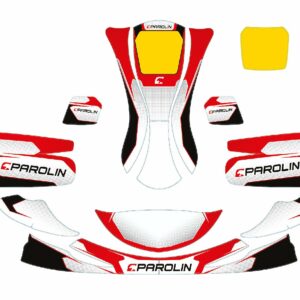 KIT AUTOCOLLANTS PAROLIN MOTORSPORT CARROSSERIE MINI DYNAMICA 2022