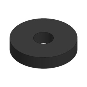 RONDELLE DE PLANCHER EN CAOUTCHOUC M6