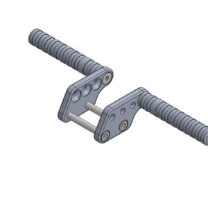 REPOSE-PIEDS MOTORSPORT - ALUMINIUM NOIR