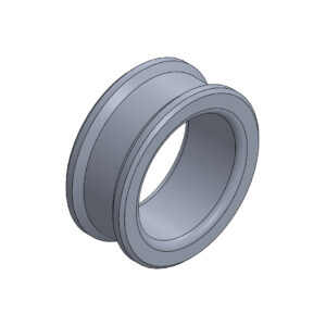 ENTRETOISE FUSÉE 17 – EP 10MM - NOIR ANODISÉ