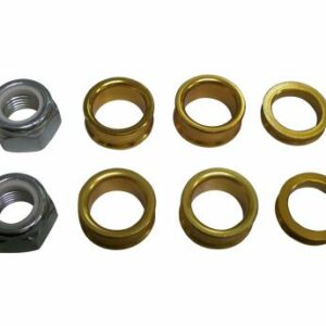 JEU COMPLET D'ENTRETOISES DE FUSÉE  MINIKART NOIR ( photo non contractuel )