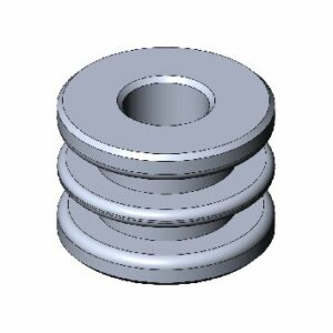 ESPACEUR EN ALUMINIUM POUR RÉSERVOIR DE CARBURANT M8 - NOIR ANODISÉ 