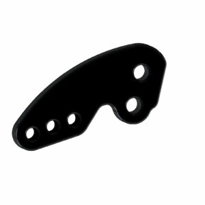 SUPPORT SUPÉRIEUR INCLINÉ POUR LEVIER MOTORSPORT NOIR ANODISÉ