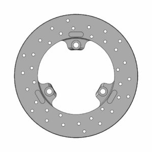 DISQUE DE FREIN ARRIÈRE NU - AUTOVENTILÉ 180X17,5MM 