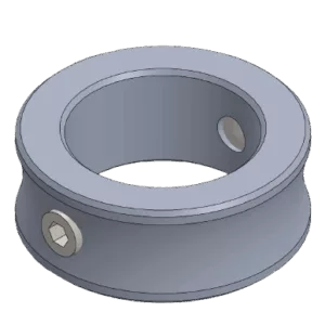 COLLIER DE VERROUILLAGE DE COLONNE DE DIRECTION - NOIR ANODISÉ