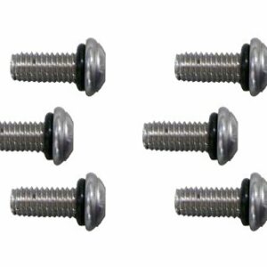 KIT DE 6 ECROUES DE ROUE M8 ZINGUE HQ