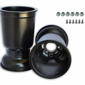 JEU DE ROUES EUROSTAR (2 PIÈCES) ARRIÈRE 212 EMPATTEMENT 58 GROUPES 1&2 MAGNÉSIUM 