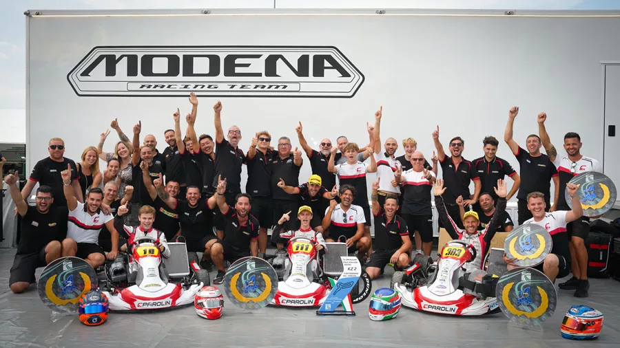 PAROLIN double champion d’Europe KZ2 2024