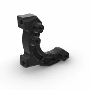 SUPPORT D'ÉTRIER DE FREIN AP08 EN ALUMINIUM FORGÉ ANODISÉ NOIR