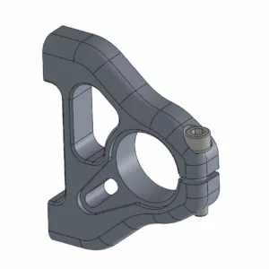 SUPPORT D'ETRIER DE FREIN AVANT KZ GAUCHE