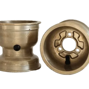 JEU 2 JANTES AVANT ADULTE 132MM - MAGNESIUM OR USINE HQ