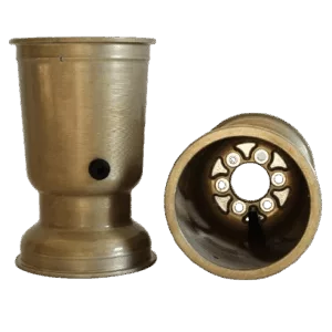 JEU 2 JANTES ARRIERE ADULTE 212MM - MAGNESIUM OR USINE HQ